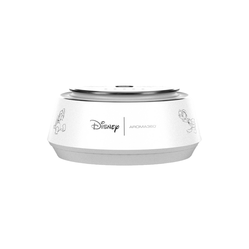 Aroma360 Donald Duck Smart Car Diffuser™ Smart Car Diffuser White Smoke