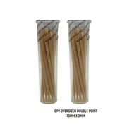 BiteMyWood 36 Qty Unflavored Birchwood Toothpicks in Plastic Tubes Toothpicks White Smoke 36qty Unflavored Oversized Double Point2