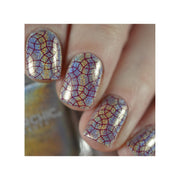 UberChic Beauty Luxe In Lines Stamping Plate Dim Gray