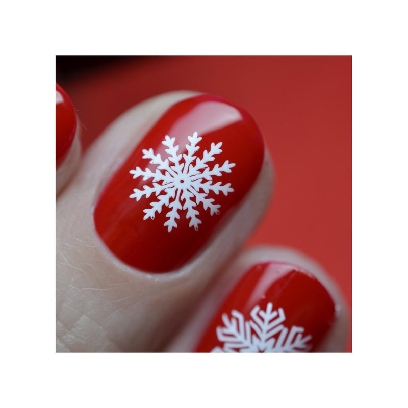 UberChic Beauty Let It Snow Stamping Plate Brown