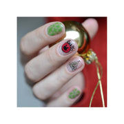 UberChic Beauty It's A Season Of Joy Stamping Plate Rosy Brown