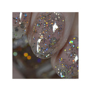 UberChic Beauty 24K Chic - Holographic Polish Regular Polish Dim Gray