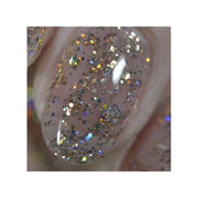 UberChic Beauty 24K Chic - Holographic Polish Regular Polish Dim Gray