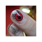 UberChic Beauty It's A Season Of Joy Stamping Plate Dim Gray
