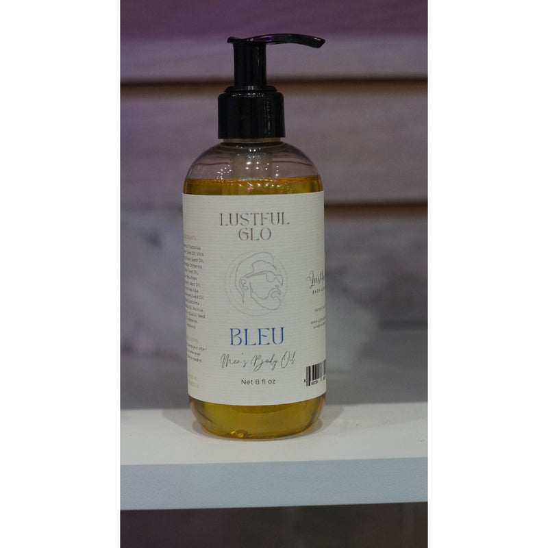 Lustful Bath, LLC LUSTFUL GLO BODY OIL Body Oil Dim Gray Blue / Full