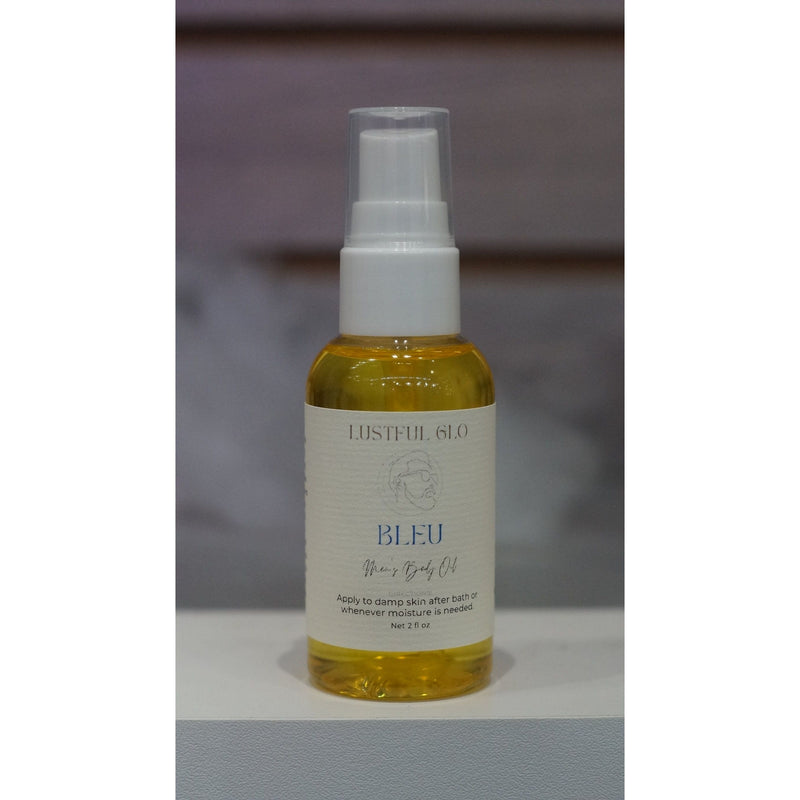 Lustful Bath, LLC LUSTFUL GLO BODY OIL Body Oil Dim Gray Blue / Travel