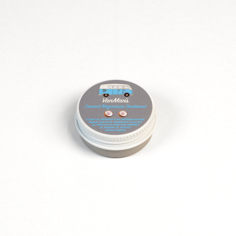 VanMan VanMan Tiny's Skincare White Smoke Coconut & Magnesium Deodorant