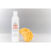 Lizzie's All-natural Products Organic Unscented Body Wash for Eczema Light Gray Organic Unscented Body Wash for Eczema + Natural Sea Sponge Combo