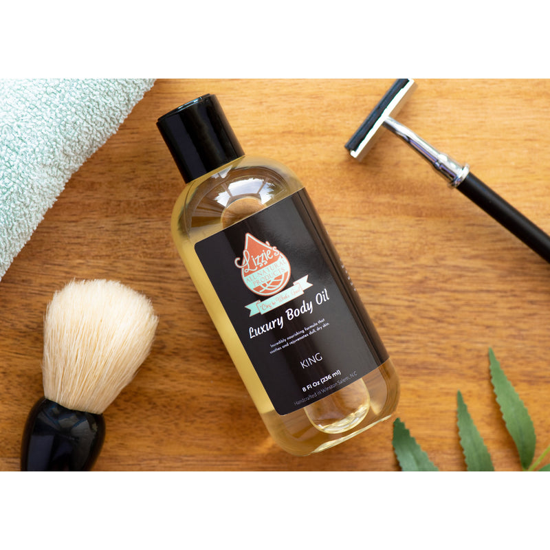 Lizzie's All-natural Products Luxury Body Oil Sienna KING / 8 oz