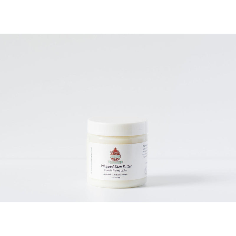 Lizzie's All-natural Products Whipped Shea Butter Lavender Fresh Pineapple / 4 ounce