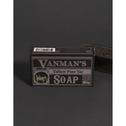 VanMan VanMan's Tallow & Pine Tar Soap Dark Slate Gray 1 Pack,2 Pack,3 Pack,5 Pack,10 pack
