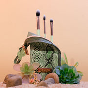 Profusion Cosmetics Desert Sage | Blend & Stand 4pc Bag & Brush Set Makeup Brushes Wheat