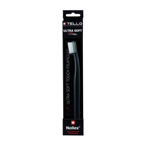 Tello Tello 6420 Ultra Soft Touch Filaments Toothbrush Toothbrush Black