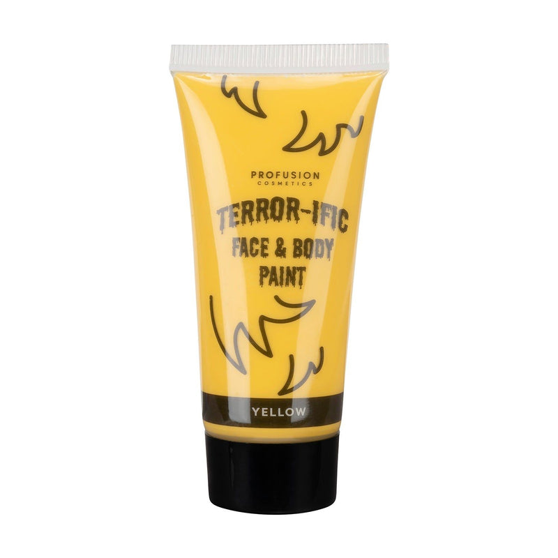 Profusion Cosmetics Spookarama | Terror-ific Face & Body Paint Black Yellow