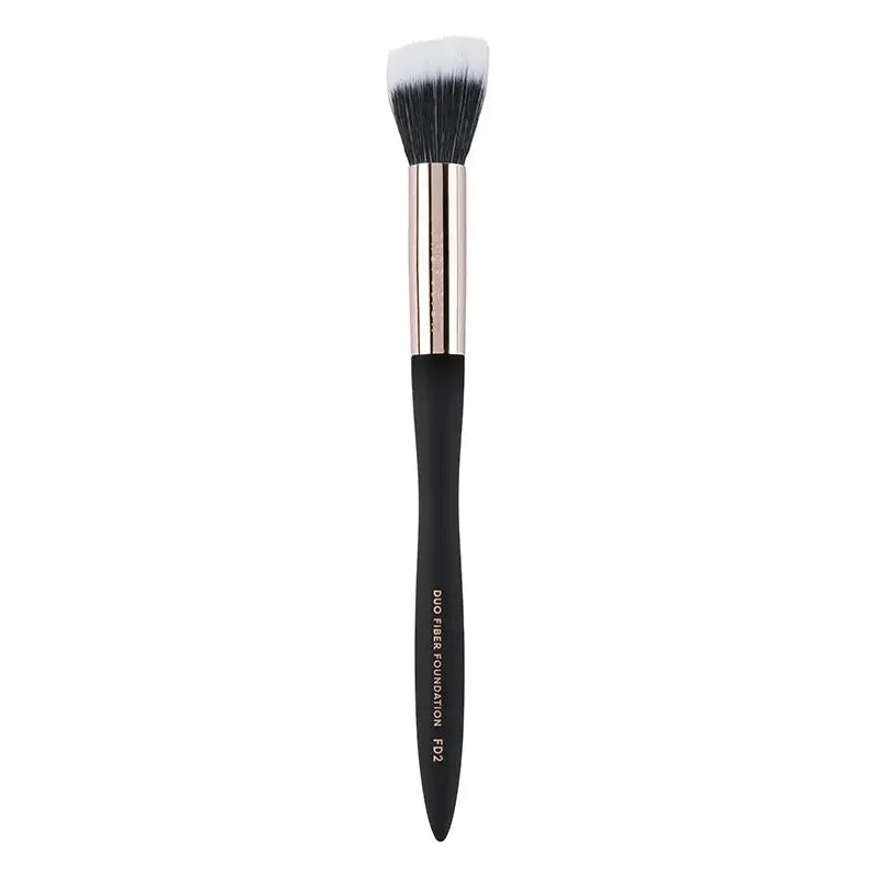 Profusion Cosmetics Artistry Series | Duo Fiber Foundation Brush Makeup Brushes Light Gray