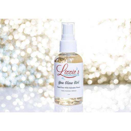 Lizzie's All-natural Products You Glow Girl Facial Toner Antique White