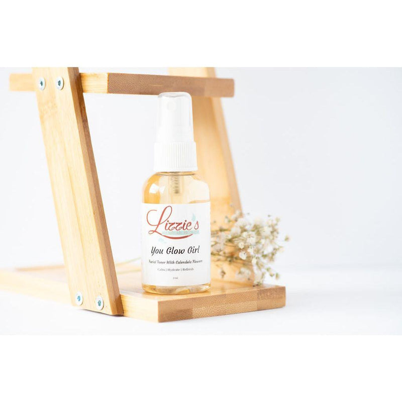 Lizzie's All-natural Products You Glow Girl Facial Toner Beige