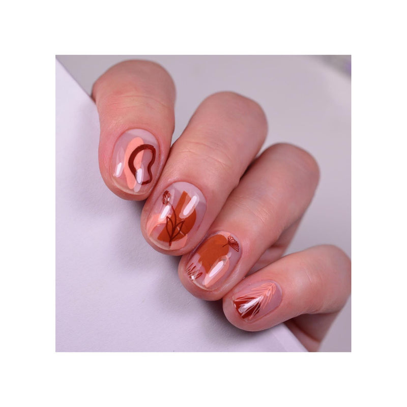 UberChic Beauty Mod Chic Garden Stamping Plate Gray