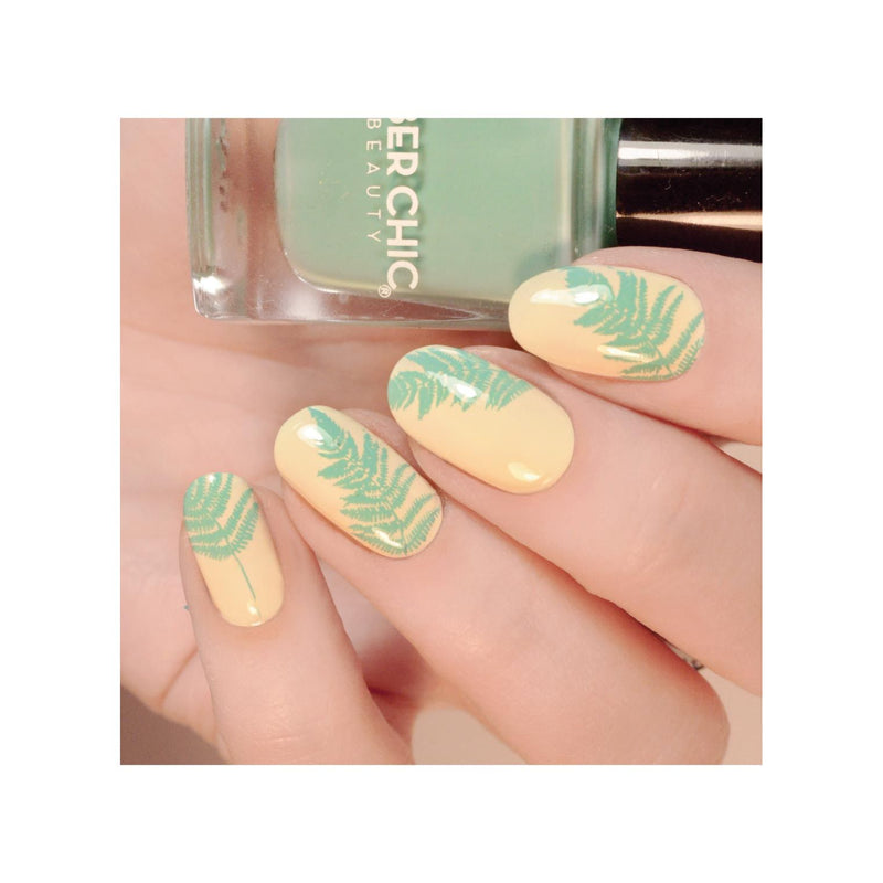 UberChic Beauty Flora & Fauna Stamping Plate Tan