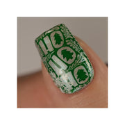 UberChic Beauty Ho Ho Ho Stamping Plate Dim Gray