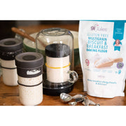 gfJules gfJules Gluten Free Corn-Free Multigrain Biscuit & Breakfast Baking Flour White Smoke Pack of 1,Pack of 4,Case of 12