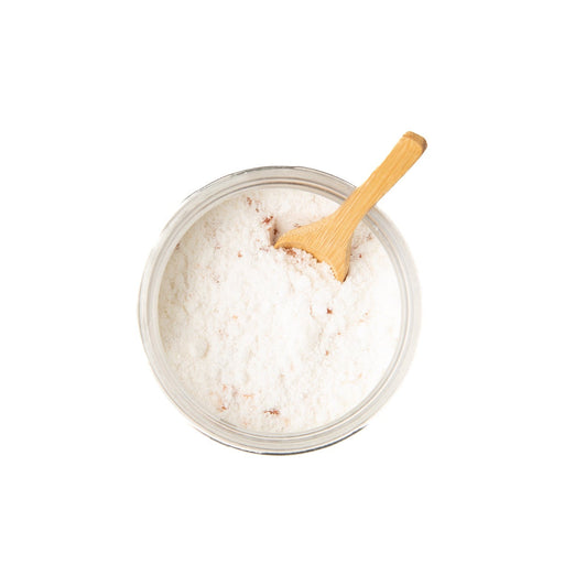 Paavani Ayurveda Coconut Milk Bath | Ayurvedic Herbal Soaking Ritual for Skin & Spirit simple White Smoke Glass Jar,Compostable Refill