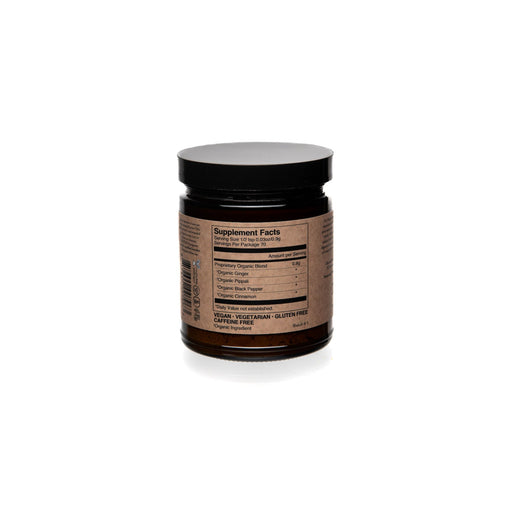 Paavani Ayurveda Kapha Spice Blend | Heating & Purifying Digestive Churna Black Glass Jar,Compostable Refill