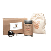 Paavani Ayurveda Your Herbal Tea Ritual | Organic Loose-Leaf Tea & Heart Infuser White Smoke Hydrate Blend / Tea Tin,Hydrate Blend / Compostable Refill,Cool & Calm Blend / Tea Tin,Cool & Calm Blend / Compostable Refill,Rooibos Chai Blend / Tea Tin,Rooibos Chai Blend / Compostable Refill,Bliss Blend / Tea Tin,Bliss Blend / Compostable Refill,Woman