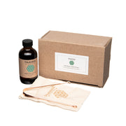 Paavani Ayurveda Mint Oral Care Ritual | Ayurvedic Oil Pulling & Tongue Cleaning variable Rosy Brown