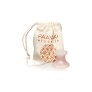 Paavani Ayurveda Rose Quartz Facial Tool | Ayurvedic Massage Stone simple Antique White