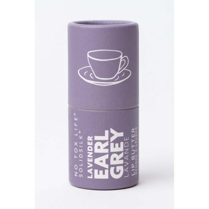 No Tox Life SOLIDSILK® Lip Butter - Lavender Earl Grey - No Tox Life® Accessories & Gifts White Smoke