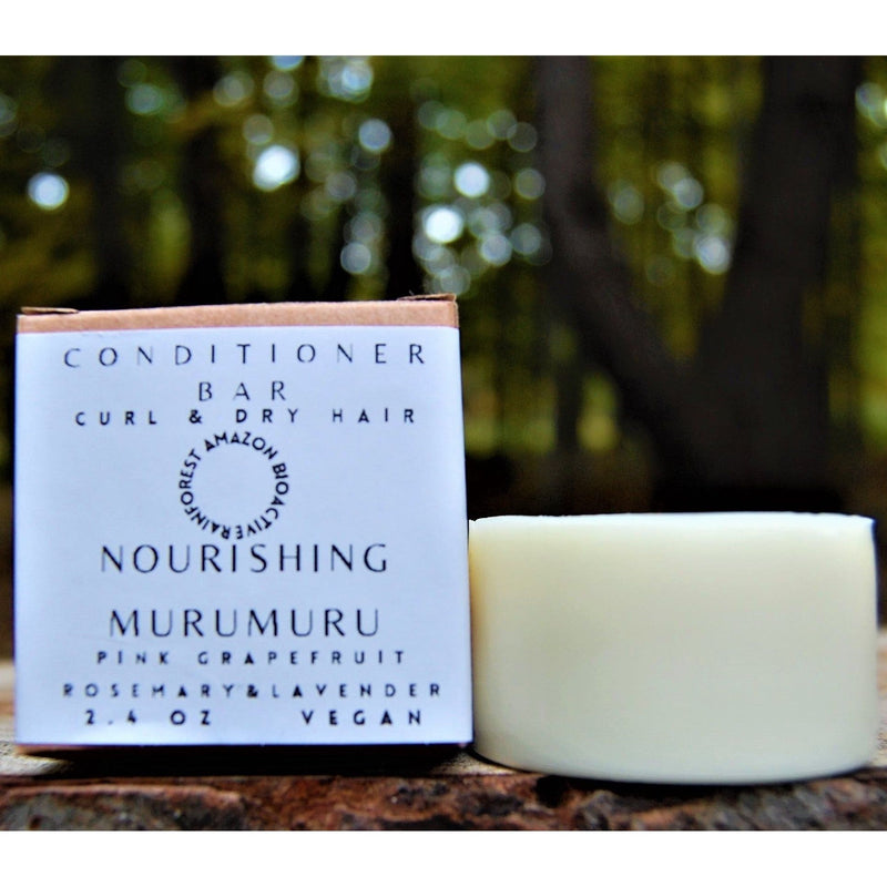Mineranaturals Nourishing Murumuru Conditioner bar - Curl & Dry hair Black