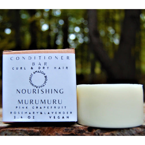Mineranaturals Nourishing Murumuru Conditioner bar - Curl & Dry hair Black
