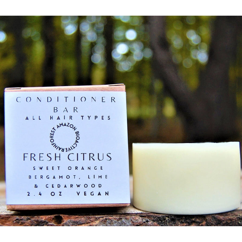 Mineranaturals Fresh Citrus Conditioner Bar Light Gray