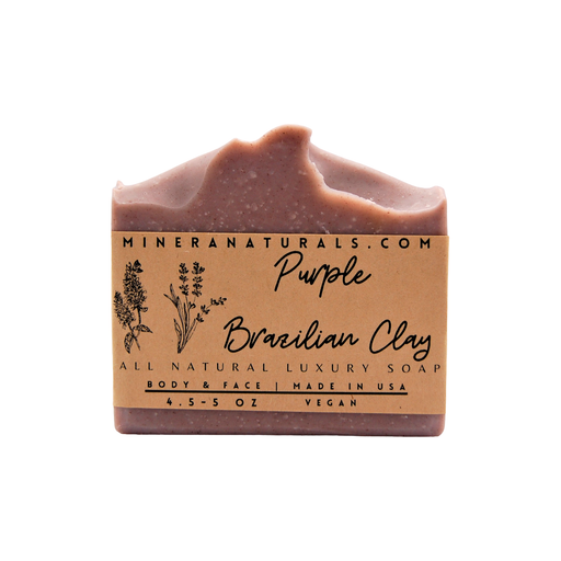 Mineranaturals Purple Brazilian Clay Rosy Brown