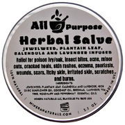 Mineranaturals All Purpose Salve - Herbal infusion for poison Ivy, Bug Bites & other skin conditions Dark Gray