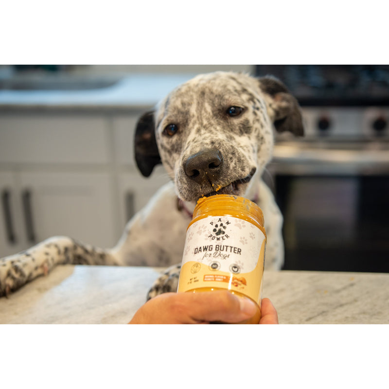 Paw Power Nutrition Dawg Butter Original Flavor Dark Sea Green