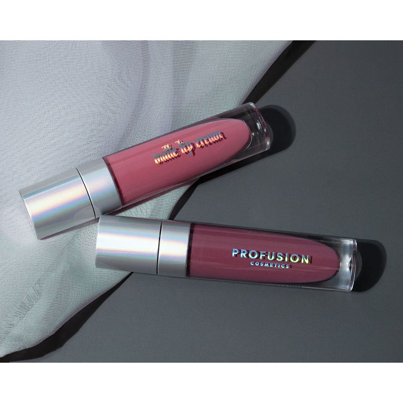 Profusion Cosmetics Enchanted Forest | Magical Matte Lip Cream Dark Slate Gray Rosy Dream,Forbidden Love