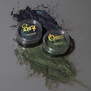 Profusion Cosmetics Enchanted Forest | Dragon Duochrome Mineral Pigment Eyes Dim Gray Haze,Omen