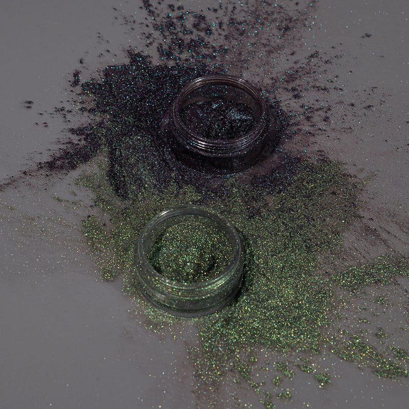 Profusion Cosmetics Enchanted Forest | Dragon Duochrome Mineral Pigment Eyes Dim Gray Haze,Omen