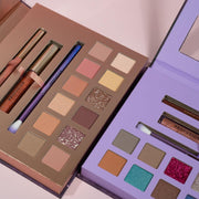 Profusion Cosmetics Written in the Stars | Prismatic Glam 15-pc Kit Eyes Rosy Brown