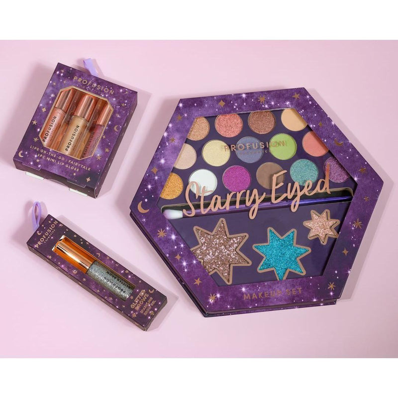Profusion Cosmetics Written in the Stars | Starry Eyes 18-shade Palette Eyes Thistle