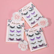Profusion Cosmetics Empowered Butterfly | Flutter Lashes 4 pair Lash Set Lashes Gray