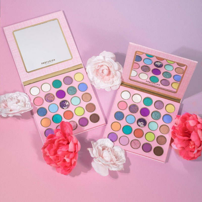 Profusion Cosmetics Empowered Butterfly | Free Spirit 25-Shade Palette Thistle