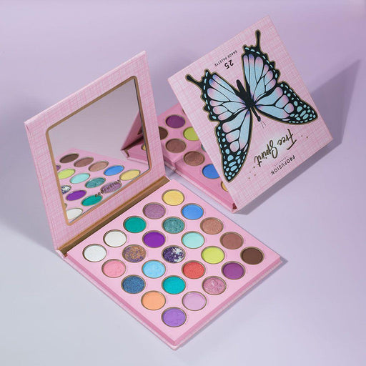 Profusion Cosmetics Empowered Butterfly | Free Spirit 25-Shade Palette Gray