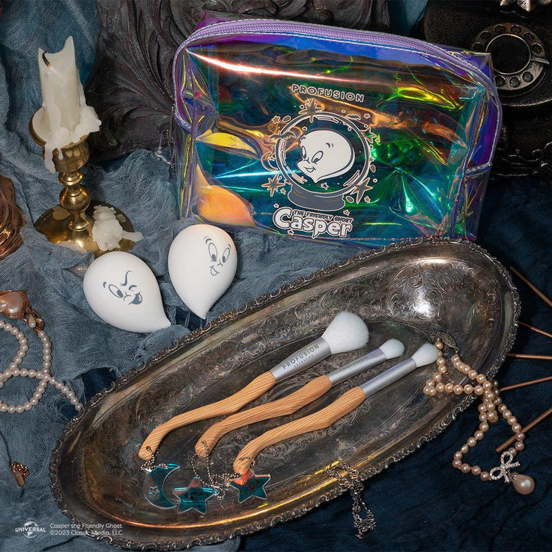 Profusion Cosmetics Casper the Friendly Ghost |  Cosmetic Bag & Glow in the Dark Face Gems accessories Dark Slate Gray