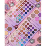 Profusion Cosmetics Frosted Snow Sparkle | 52 Shade Face & Eye Palette Eye Dark Gray