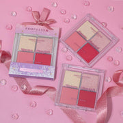 Profusion Cosmetics Frosted Snow Sparkle | Snow Angel Eyeshadow Eye Rosy Brown