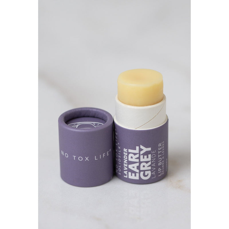 No Tox Life SOLIDSILK® Lip Butter - Lavender Earl Grey - No Tox Life® Accessories & Gifts Light Gray