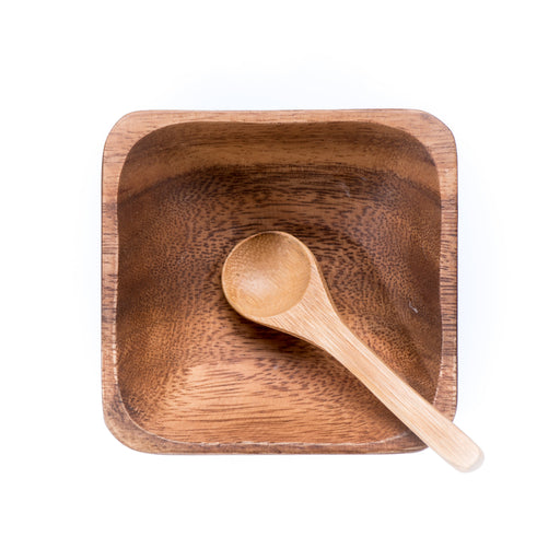 Paavani Ayurveda Facial Bowl & Spoon | Eco-Friendly Ayurvedic Skincare Tool simple Sienna